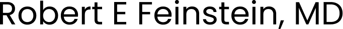 Robert E Feinstein, MD Logo