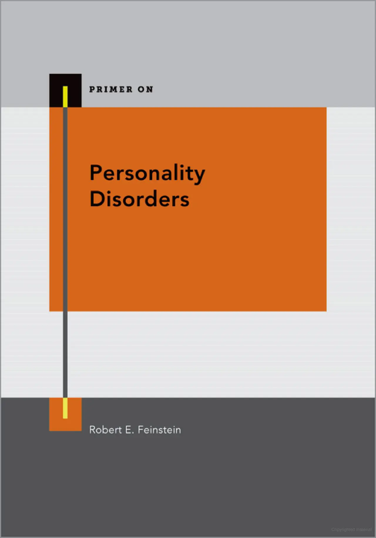 Personality Disorders cover with author name